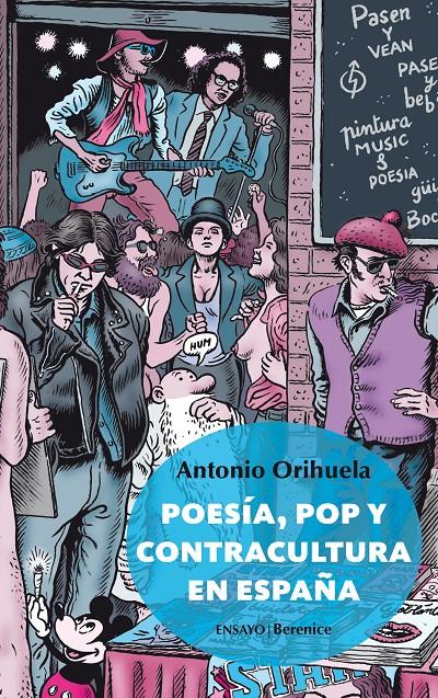 Poesía, pop y contracultura en España | Orihuela, Antonio | Cooperativa autogestionària