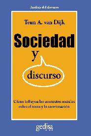 Sociedad y discurso | Van Dijk, Teun A. | Cooperativa autogestionària