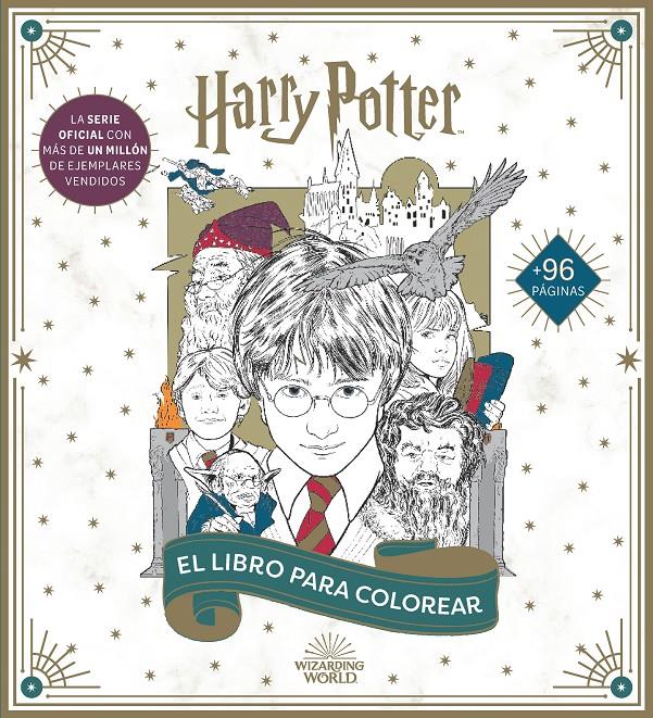 Harry Potter: El libro oficial para colorear | Varios autores | Cooperativa autogestionària