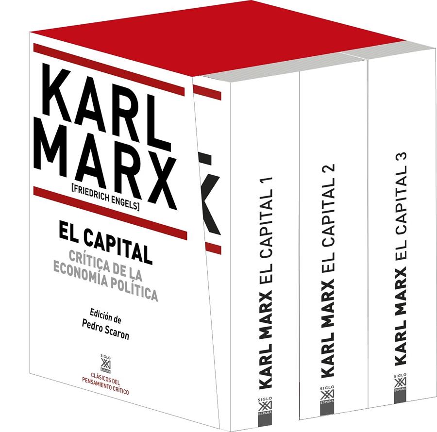 El capital. Critica de la economia política. 3 Vol | Marx, Karl | Cooperativa autogestionària