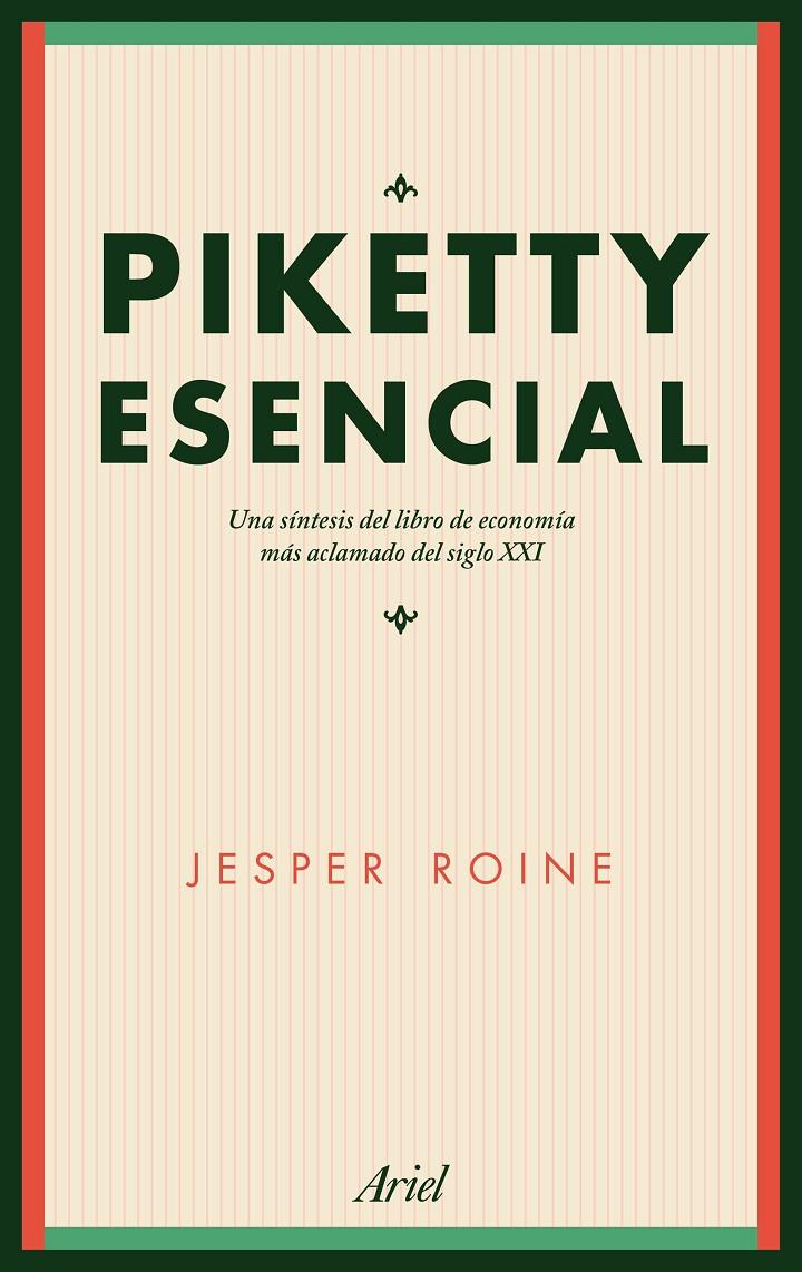 Piketty esencial | Jesper Roine | Cooperativa autogestionària