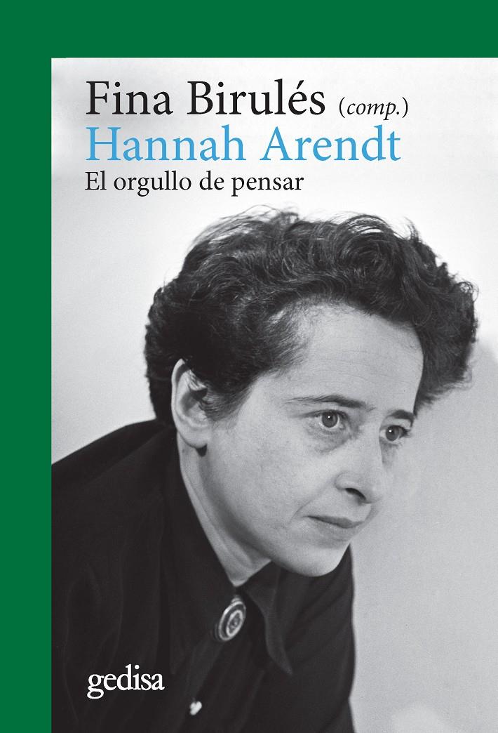 Hannah Arendt  | Fina Birulés | Cooperativa autogestionària