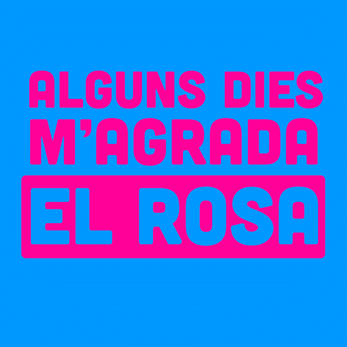 Alguns dies m'agrada... | Cooperativa autogestionària