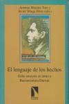 El lenguaje de los hechos. Ocho ensayos en torno a Buenaventura Durruti | Morales Toro, Antonio / Ortega Pérez, Javier (eds.) | Cooperativa autogestionària