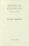 Estado de excepción. Homo Sacer II,1 | Agamben, G