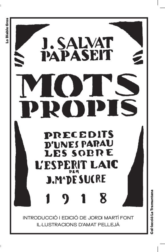 Mots propis | Joan Salvat Papasseit | Cooperativa autogestionària