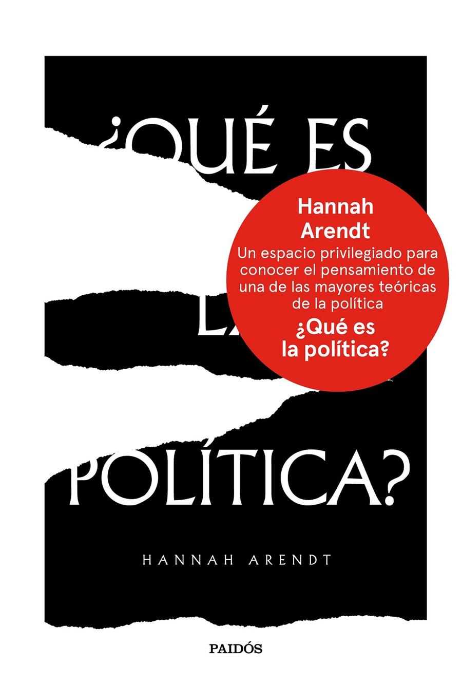 ¿Qué és la política? | Hannah Arendt