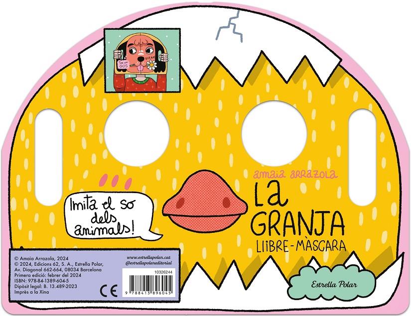 La granja. Llibre-màscara | Arrazola, Amaia