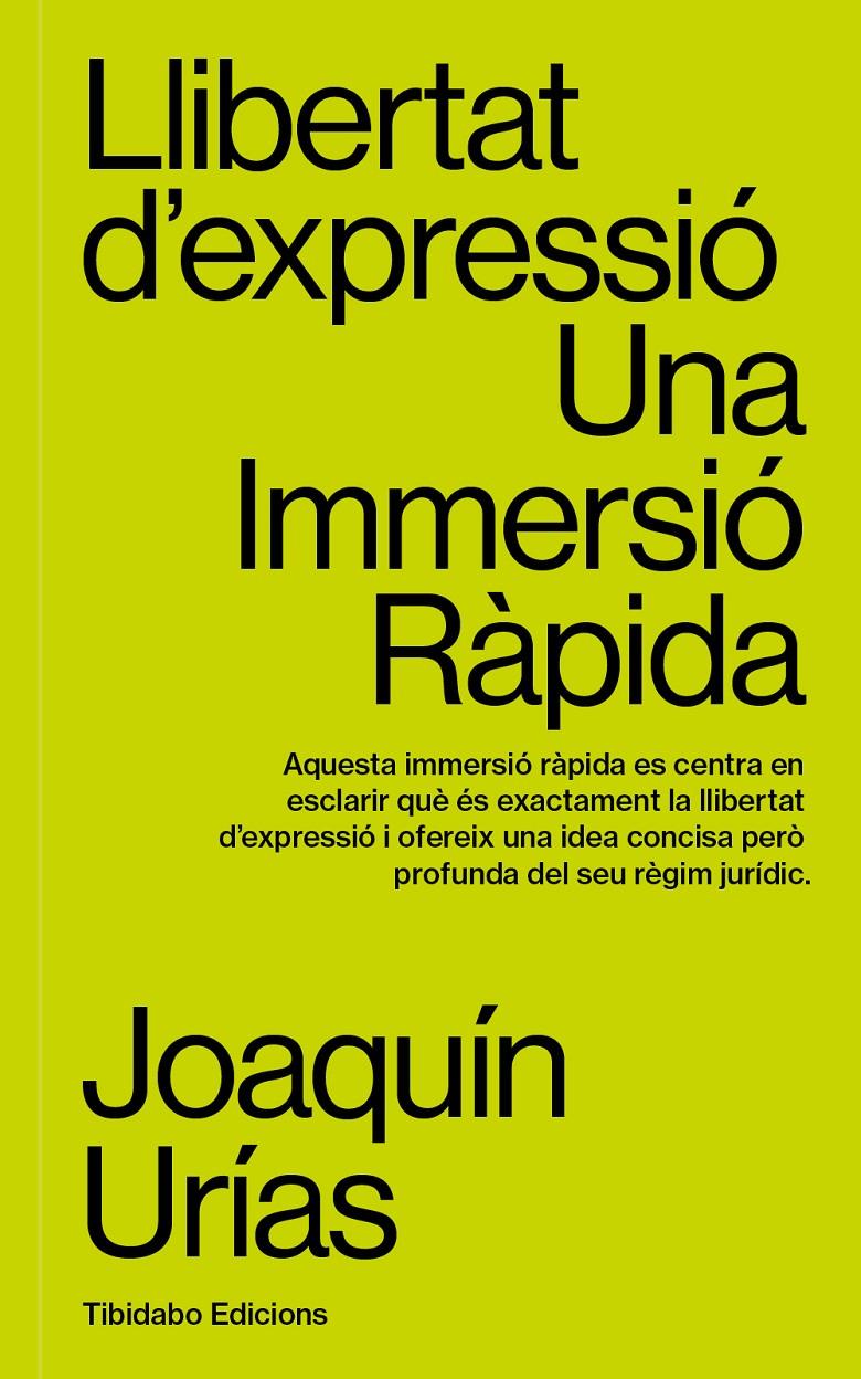 Llibertat d'expressió | Urías, Joaquín