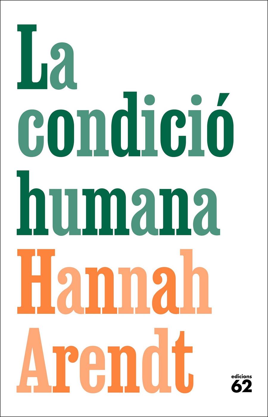 La condició humana | Arendt, Hannah