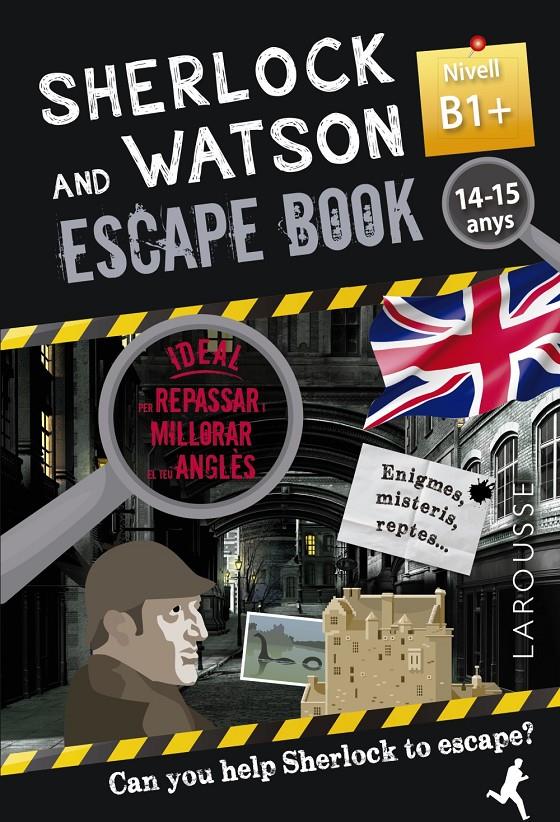 Sherlock & Watson. Escape book per repassar anglès. 14-15 anys | Saint-Martin, Gilles | Cooperativa autogestionària