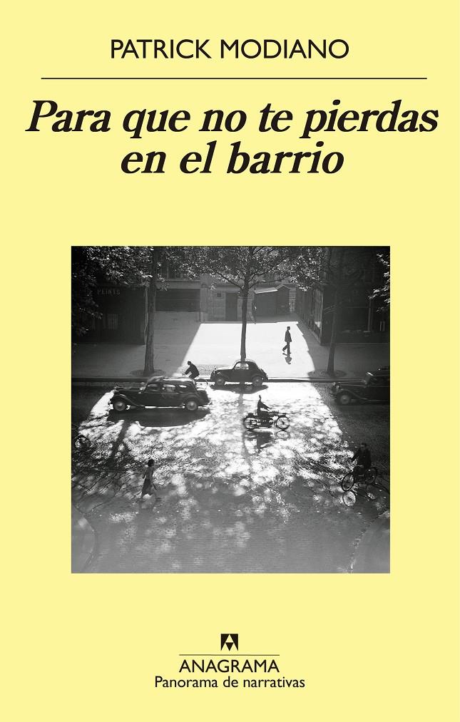 Para que no te pierdas en el barrio | Modiano, Patrick | Cooperativa autogestionària