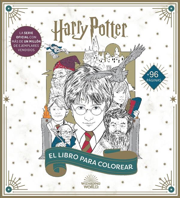 Harry Potter: El libro oficial para colorear | Varios autores