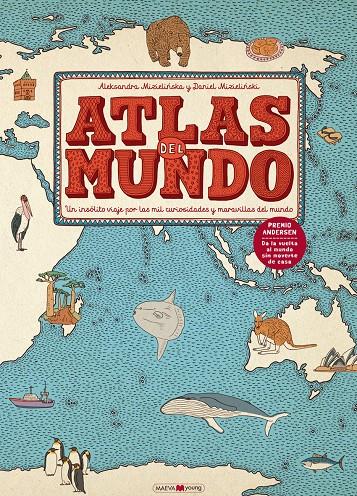 Atlas del mundo | Mizielinska, Aleksandra/Mizielinski, Daniel | Cooperativa autogestionària