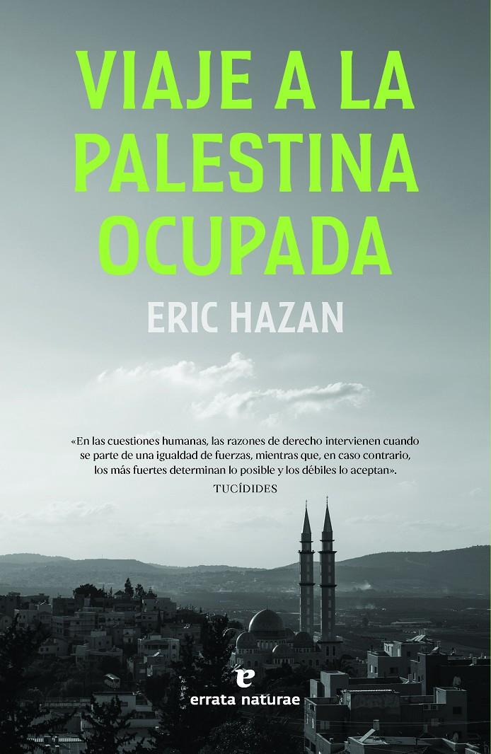 Viaje a la Palestina ocupada | Hazan, Eric