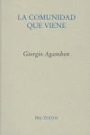 La comunidad que viene | Agamben, Giorgio