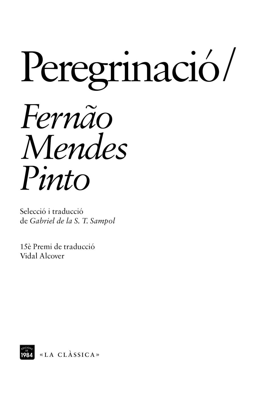 Peregrinació | Pinto, Fernão Mendes | Cooperativa autogestionària