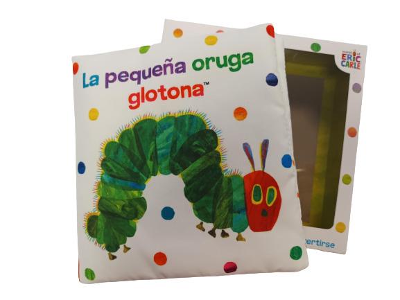 La pequeña oruga glotona. Libro de tela para abrazar | Carle, Eric | Cooperativa autogestionària