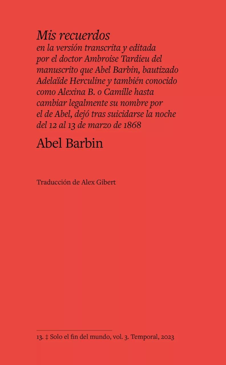 Mis recuerdos | Barbin, Abel
