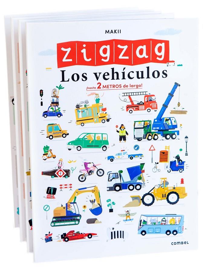 Zig-zag Los vehículos | Makii