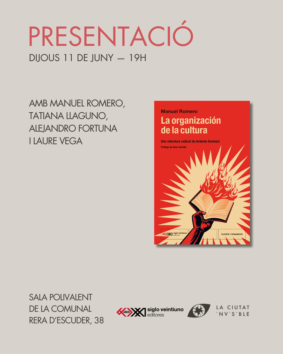 Presentació de LA ORGANIZACIÓN DE LA CULTURA - Cooperativa autogestionària