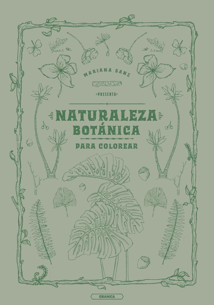 Naturaleza boránica para colorear | Sanz, Mariana