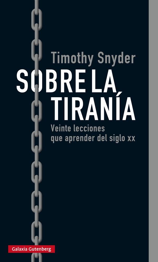Sobre la tiranía | Snyder, Timothy