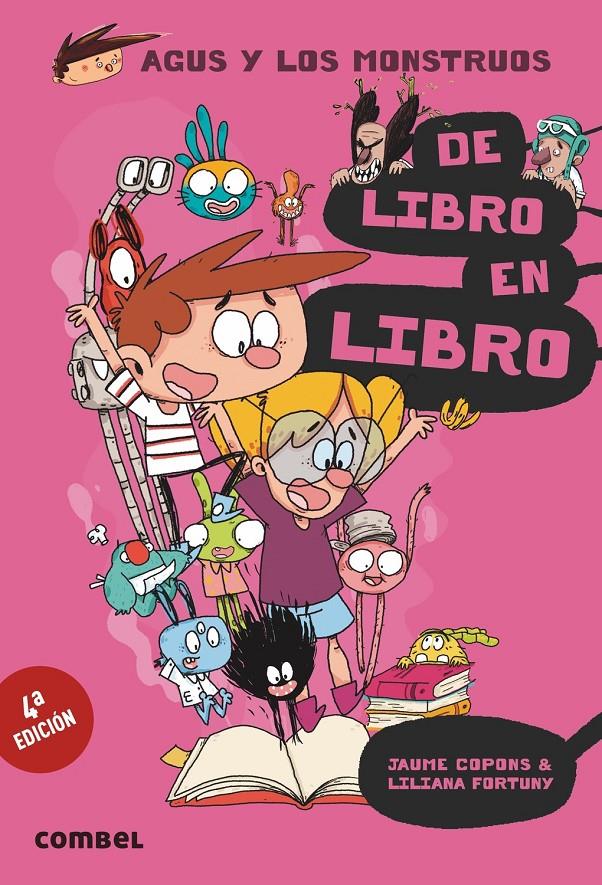 Agus y los monstruos 6 - De libro en libro | Copons, Jaume; Fortuny, Liliana | Cooperativa autogestionària