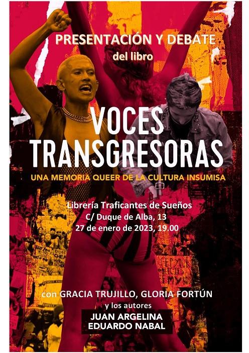 Voces transgresoras. Una memoria queer de la cultura insumisa | Juan Argelina/Eduardo Nabal