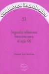 Segundas reflexiones feministas para el siglo XXI | Sau, Victoria | Cooperativa autogestionària