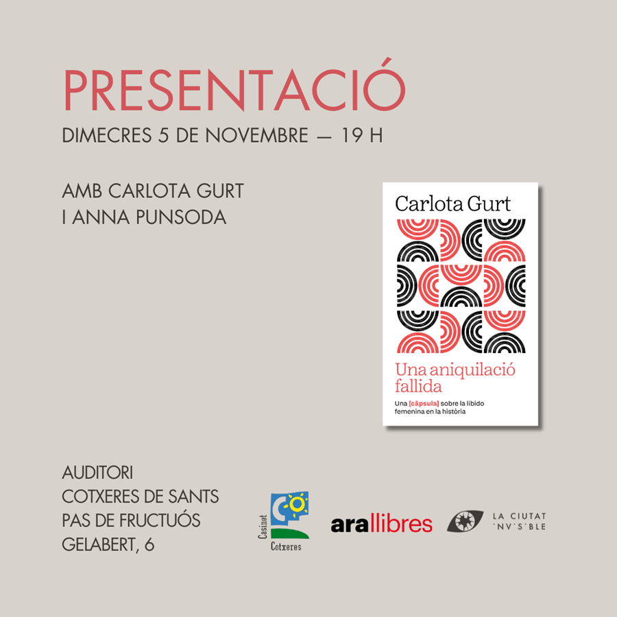 Presentació d'UNA ANIQUILACIÓ FALLIDA - Cooperativa autogestionària