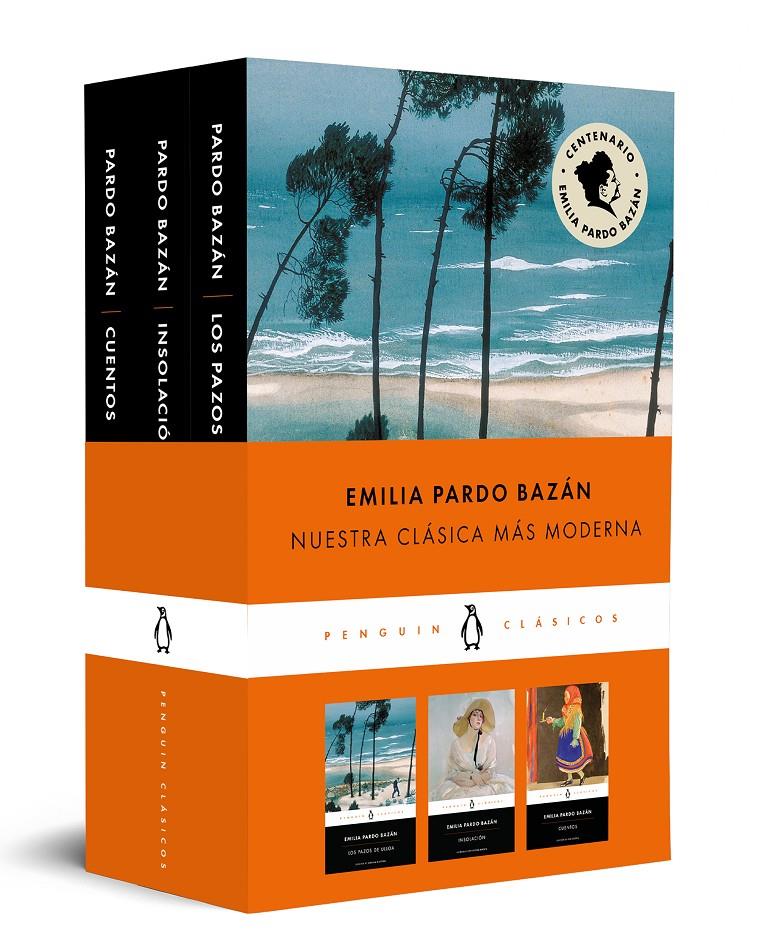 Emilia Pardo Bazán (pack que incluye: Cuentos | Los pazos de Ulloa | Insolación) | Pardo Bazán, Emilia