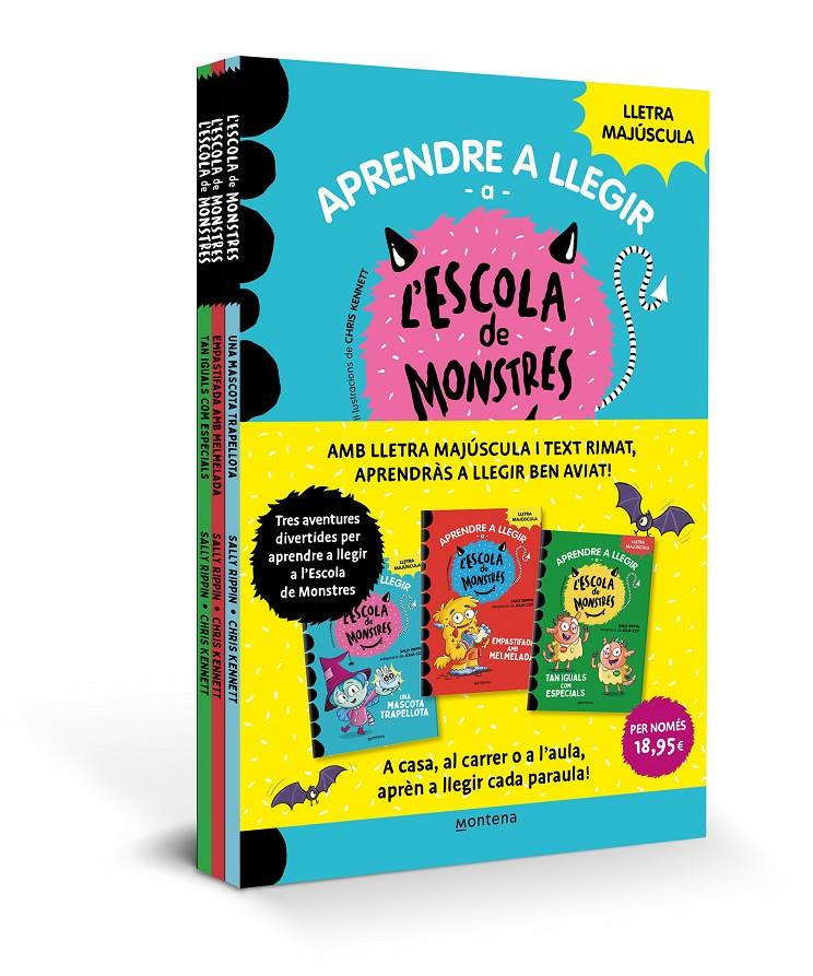 Pack Aprendre a llegir a l'Escola de Monstres (Llibres 1-3) | Rippin, Sally/Cot, Júlia | Cooperativa autogestionària