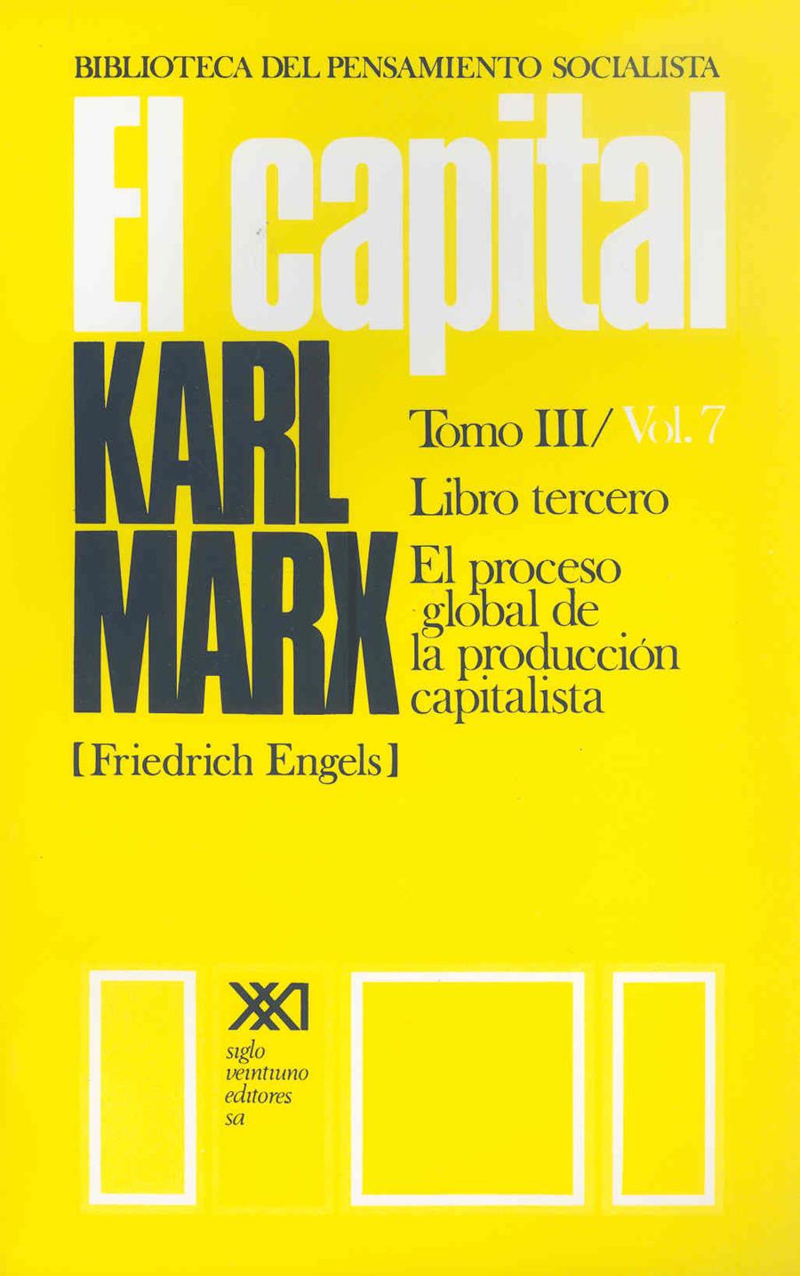 El Capital, vol. 7 | Marx, Karl