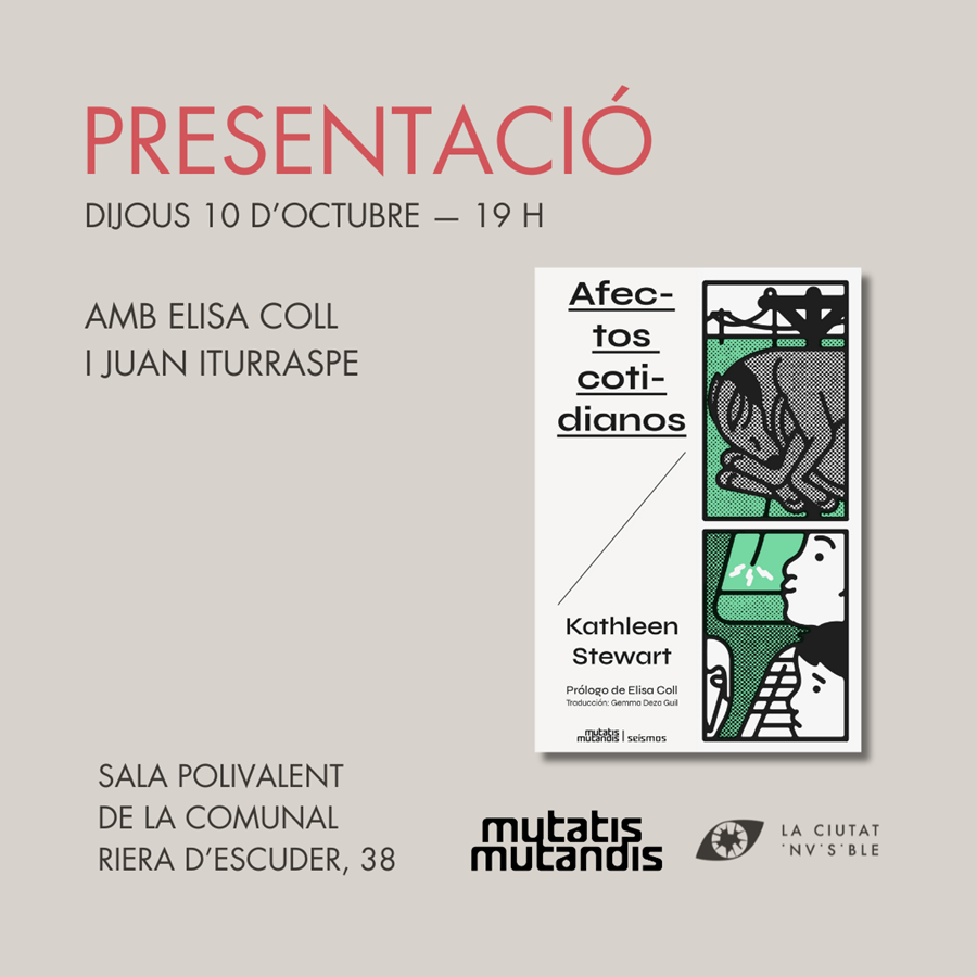 Presentació del llibre AFECTOS COTIDIANOS - Cooperativa autogestionària
