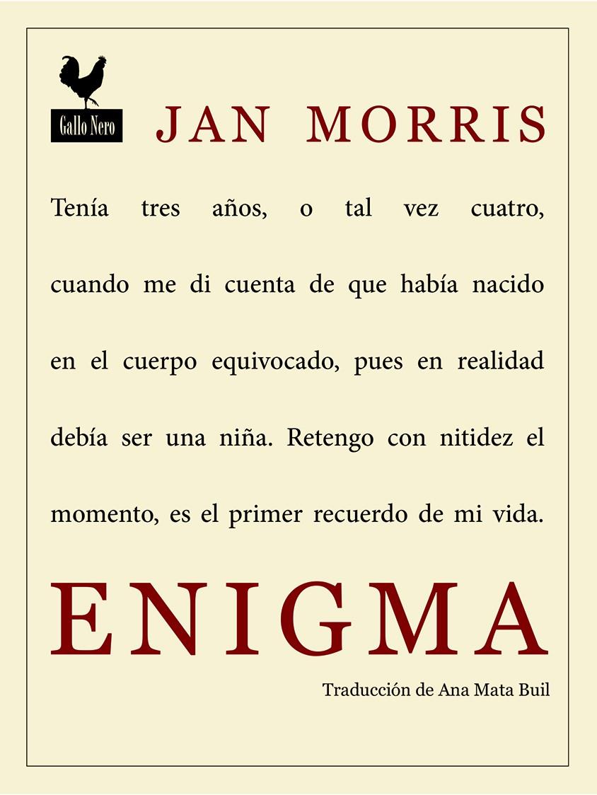 Enigma | Morris, Jan