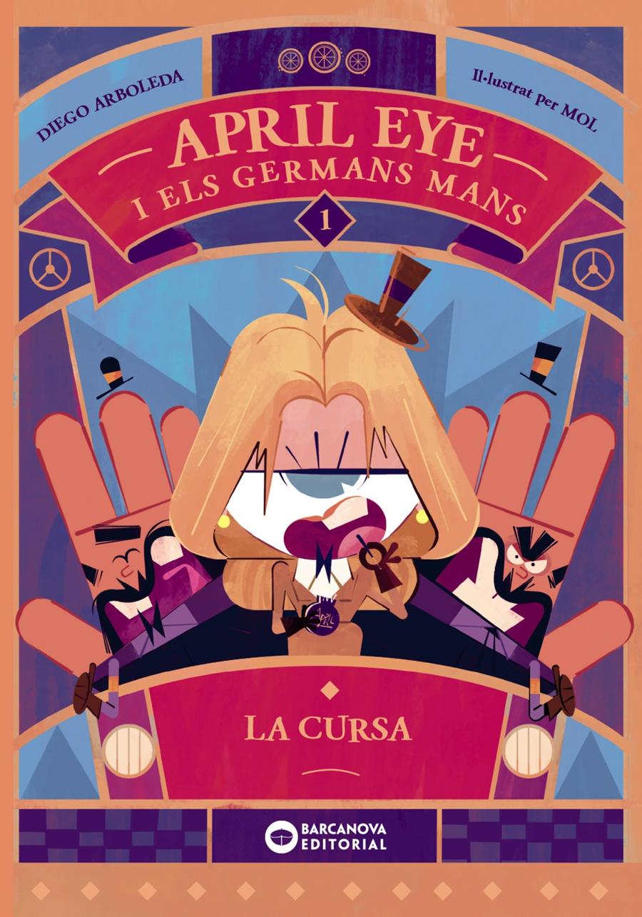 April Eye i els germans Mans. La cursa | Arboleda, Diego; Mol