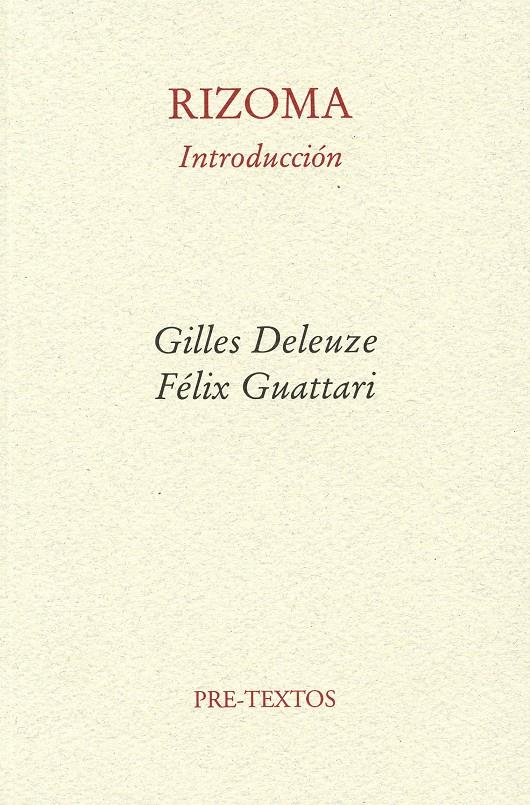 Rizoma. Una introducción | Deleuze, Gilles; Guattari, Félix | Cooperativa autogestionària