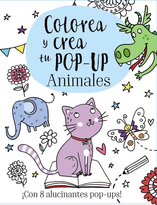 Colorea y crea tu Pop-up. Animales | Golding, Elizabeth