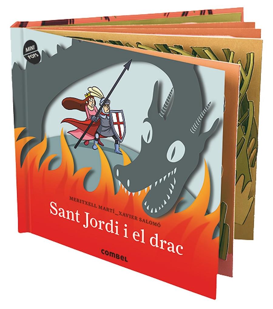 Sant Jordi i el drac. Minipops | Martí, Meritxell; Salomó, Xavier | Cooperativa autogestionària