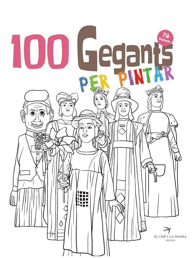 100 Gegants per pintar volum 7. Petita guia dels gegants de Catalunya | JuanolO