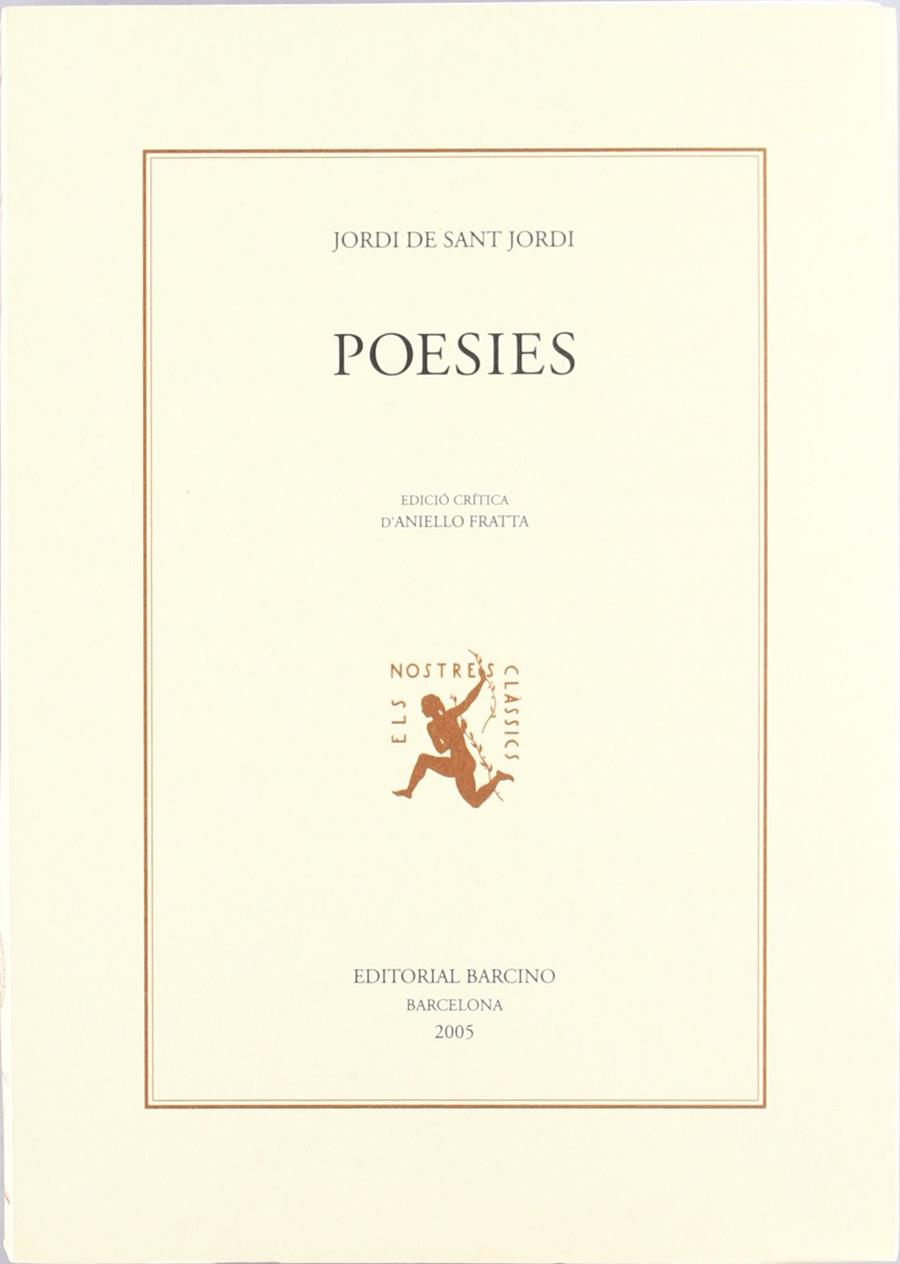 Poesies | Sant Jordi, Jordi de