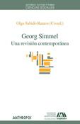 Georg Simmel. Una revisión contemporánea | Sabido Ramos, Olga