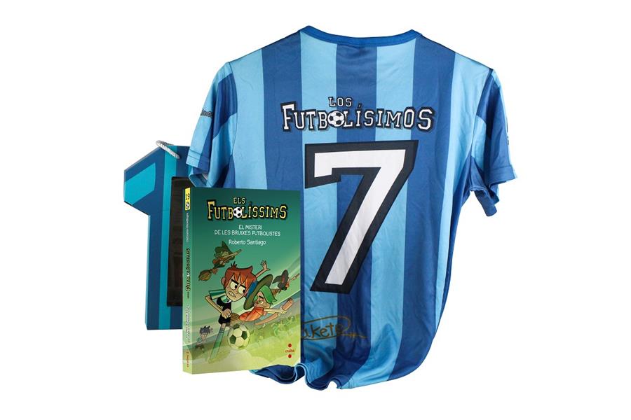 Els Futbolíssims 19. El misteri de les bruixes futbolistes [Pack samarreta] | Santiago, Roberto