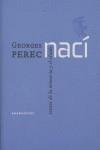 Nací | Perec, Georges