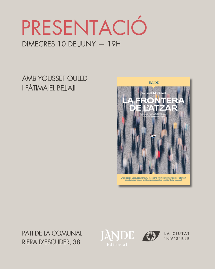 Presentació de LA FRONTERA DE L'ATZAR - Cooperativa autogestionària
