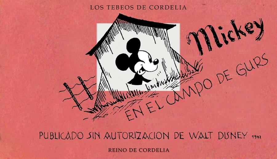 Mickey en el campo de Gurs | Rosenthal, Horst | Cooperativa autogestionària