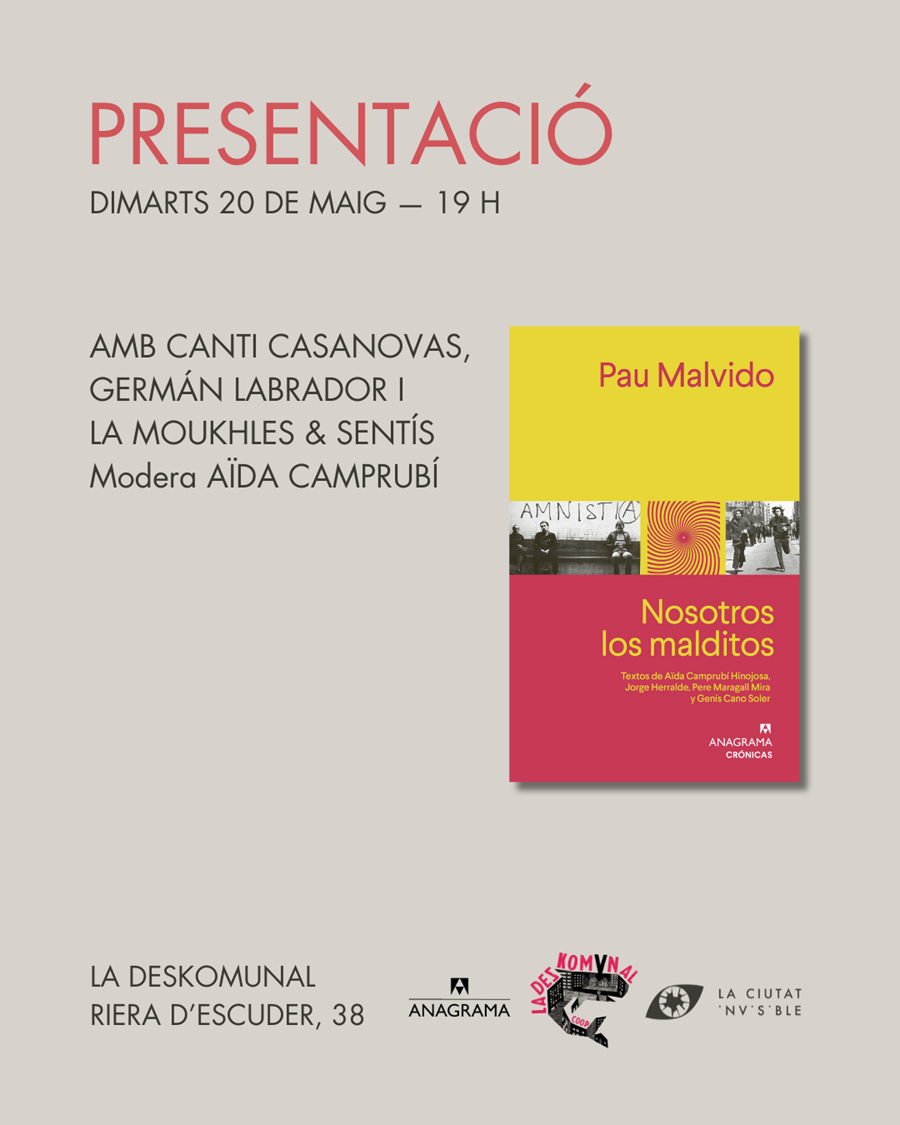 Presentació de NOSOTROS LOS MALDITOS - Cooperativa autogestionària