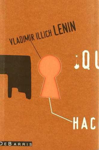 ¿Qué hacer? | Lenin, V. I. | Cooperativa autogestionària