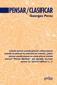 Pensar, clasificar | Perec, Georges